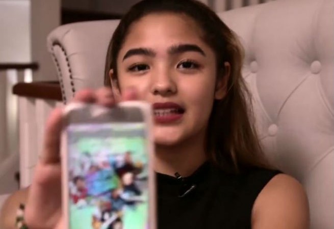 Netizens Reveal The Secret Behind Andrea Brillantes Three Phone 59724