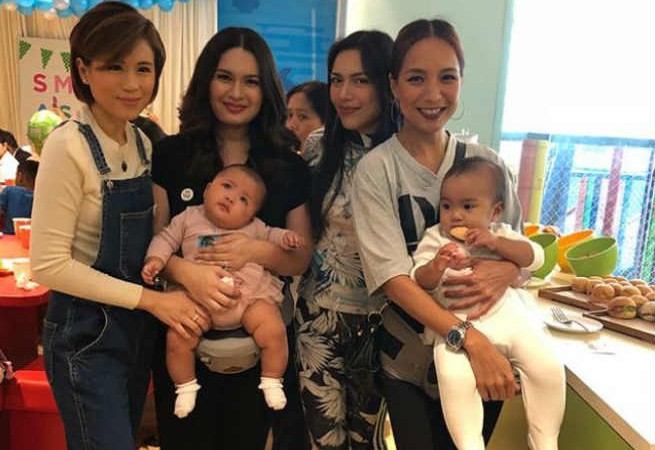 Toni Gonzaga reunites with ‘Eat Bulaga’ mommies Pauleen Luna, Ciara ...