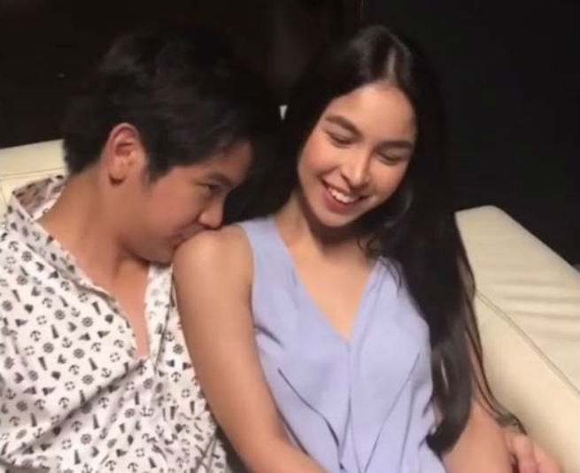 Kris Aquino Blesses Joshlia And Bts Fans With A Sweet Behind The Scenes Video Of Joshua Garcia