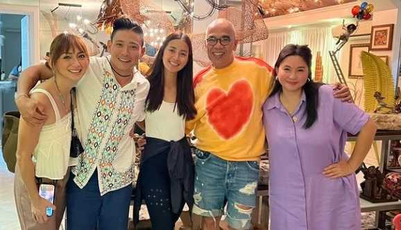 Bianca Gonzalez reunites with Tito Boy, Mariel, Iya and Drew – ShowBiz ...